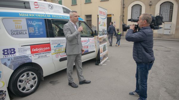 Nuovo Fiat Doblò per la Misericordia di Figline Valdarno