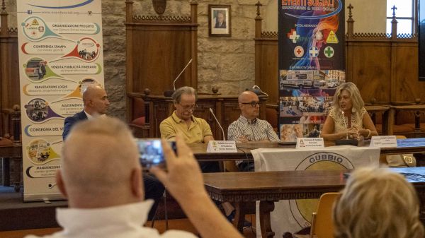 Conferenza stampa di presentazione del progetto Muoversi e Non Solo in favore di Gubbio Soccorso 