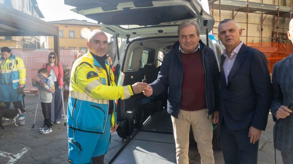 Nuovo Fiat Doblò per la Misericordia di Monte San Savino e Civitella in Val di Chiana