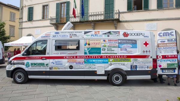 Consegna Volkswagen Crafter Croce Rossa San Giustino
