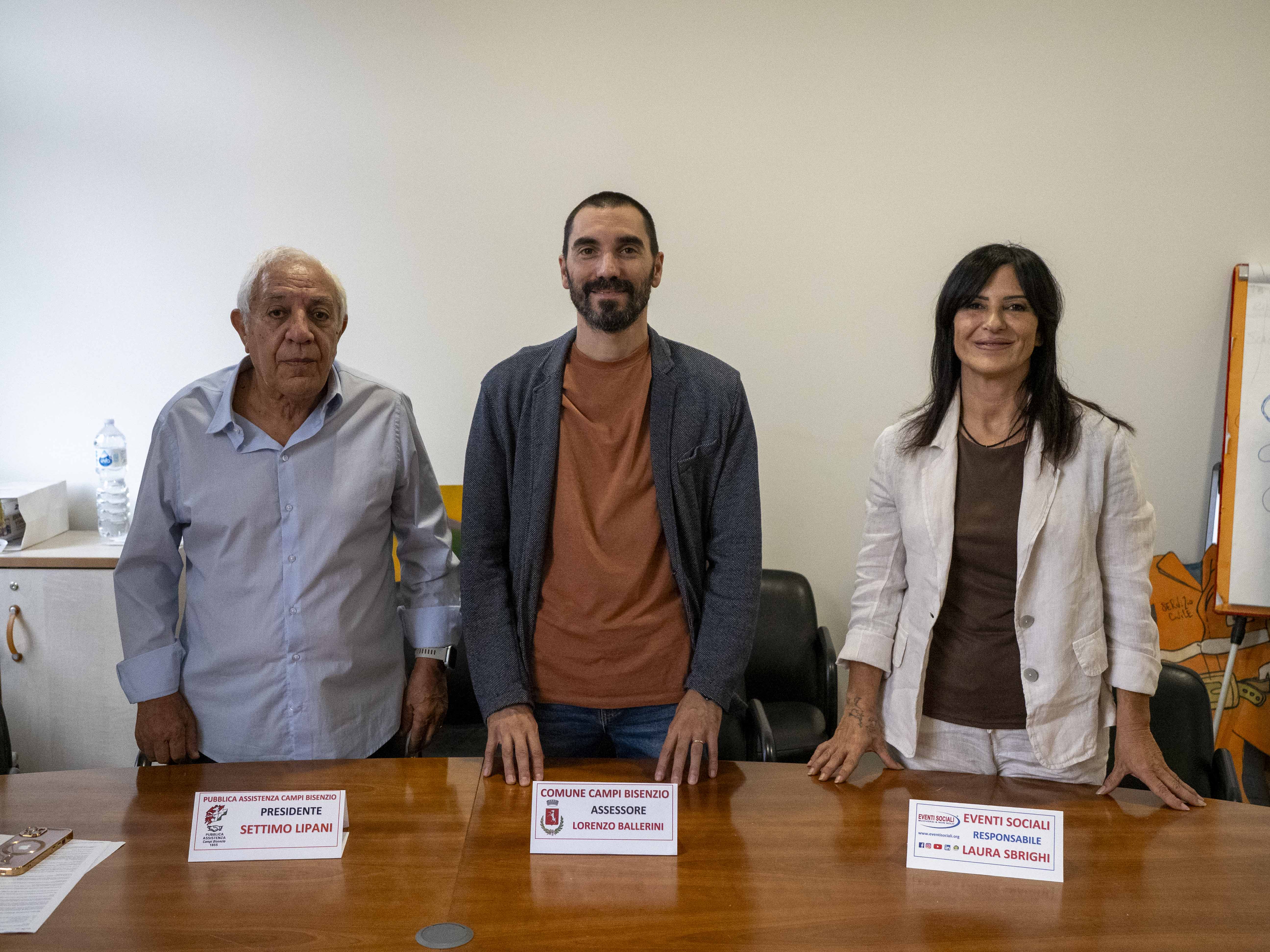 Conferenza stampa di presentazione del progetto Muoversi e Non Solo in favore della Pubblica Assistenza di Campi Bisenzio