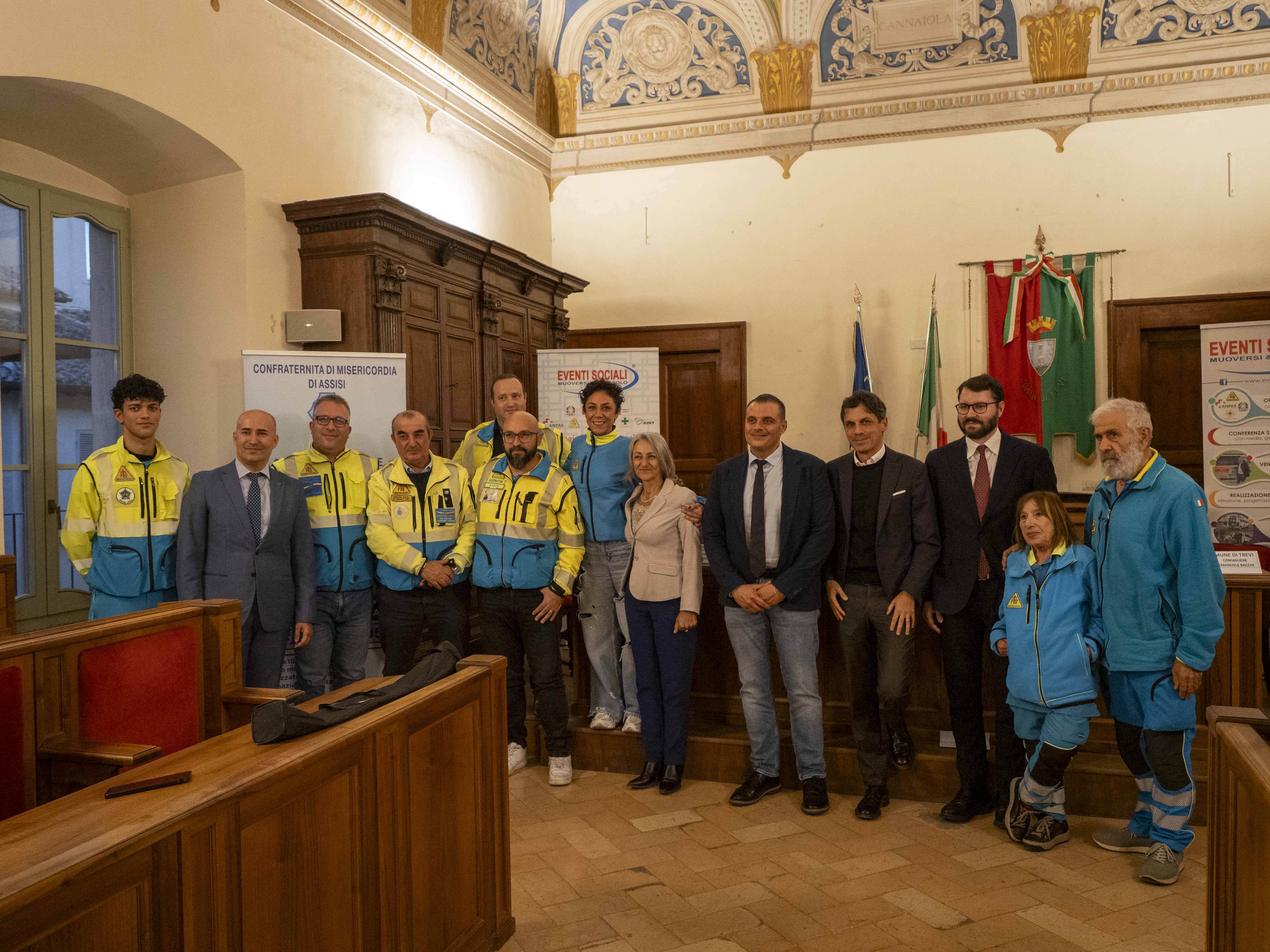 Avviato il progetto Muoversi & Non Solo in favore della Misericordia di Trevi